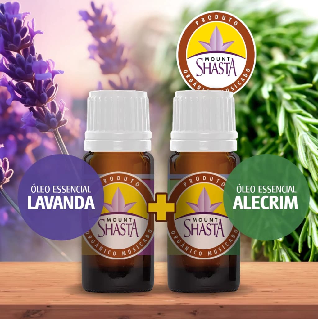 Combo Óleo de Lavanda + Óleo de Alecrim