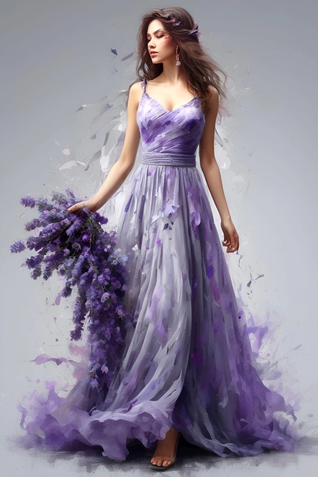 Colheita de lavanda